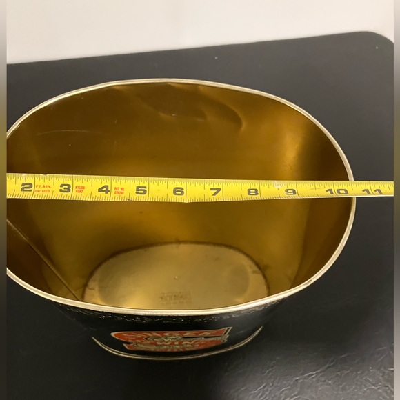 Singer Sewing Machine Metal Waste Basket - Picture 7 of 15